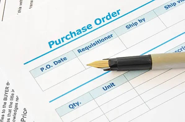 contoh purchase order