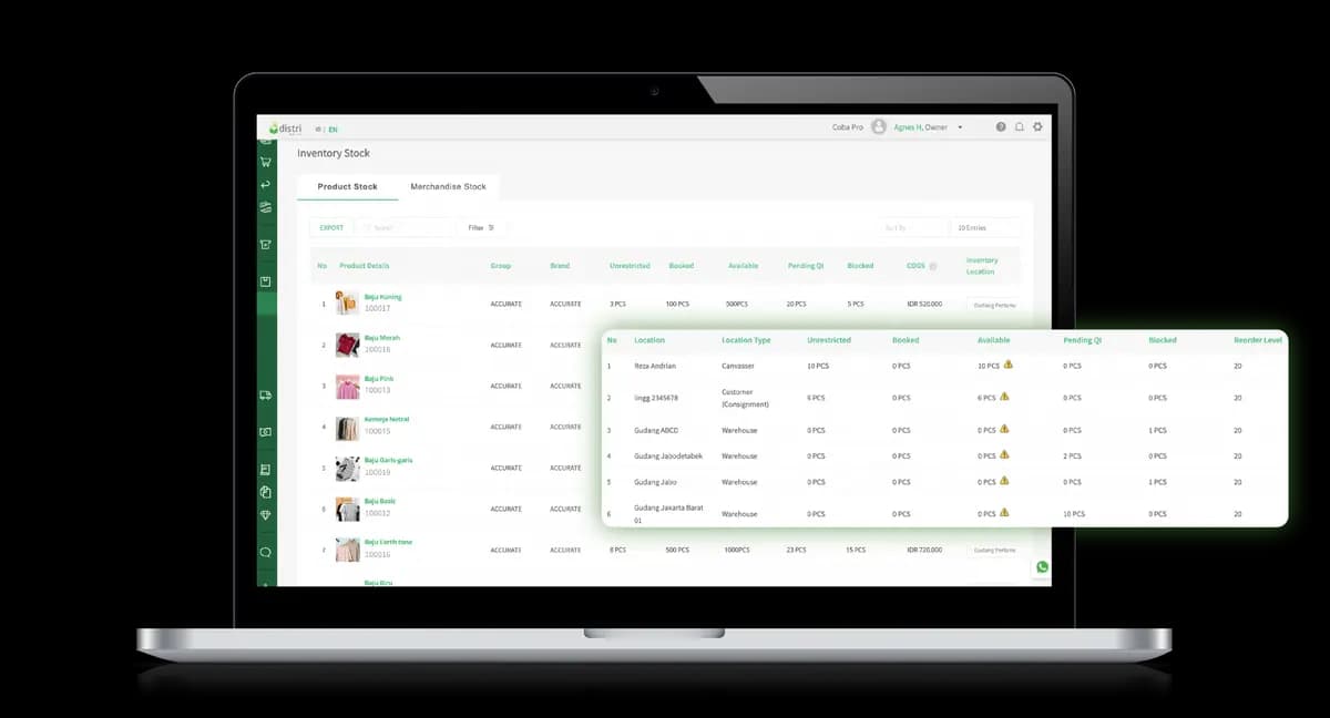 5. Update Inventaris