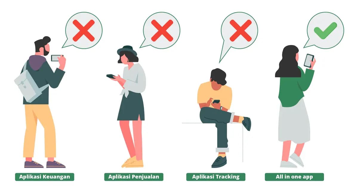3 Benefit Menggunakan Satu Aplikasi Bisnis